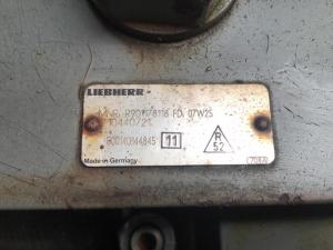 Liebherr Safety Valve
